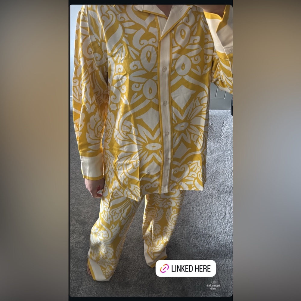 H&M yellow set